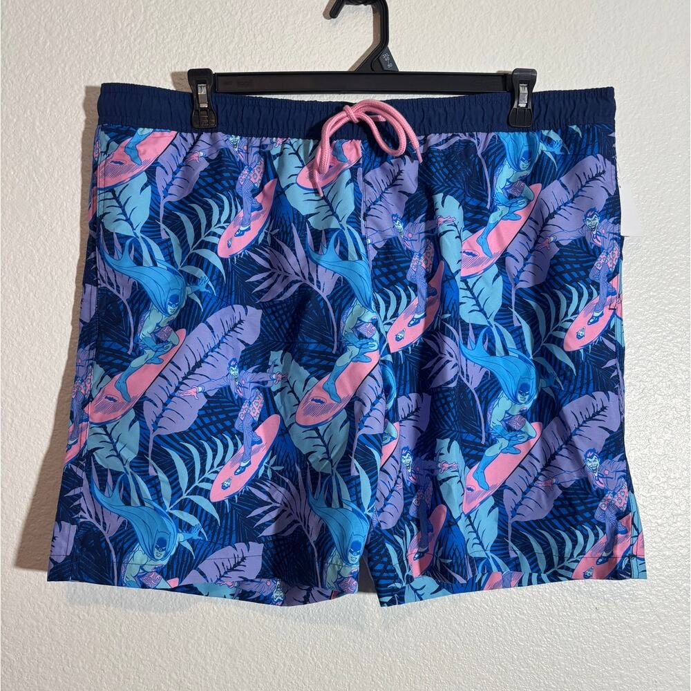 Batman NWT Men's Size XL All-Over Print Graphic Board Shorts Joker Surfboards